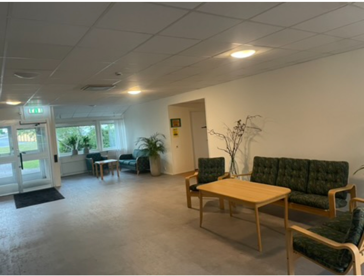 Entré och gemensamhetsutrymme i HSB BRF Gröndal